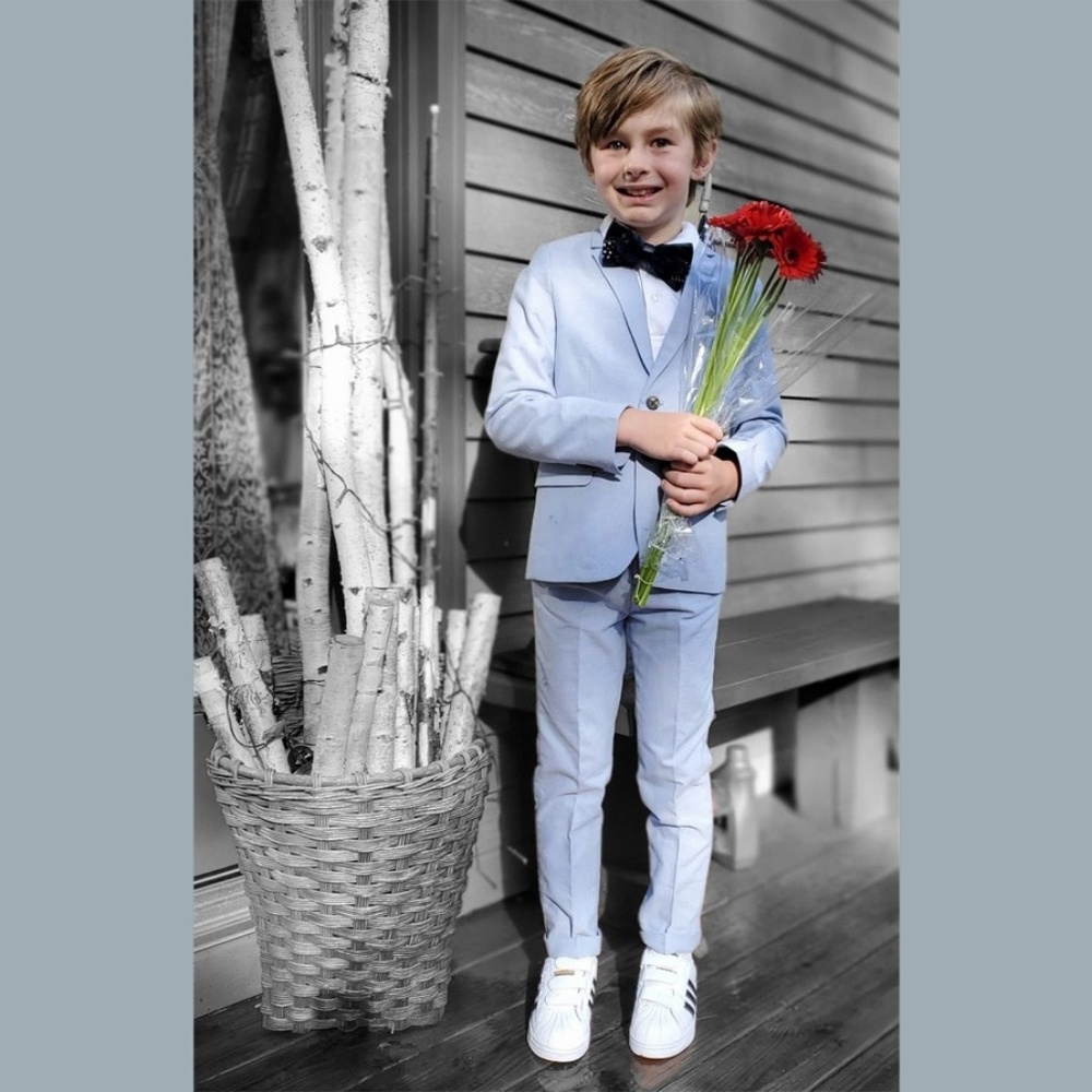 3 Piece's  H@M boys Suit with shoes sz: 2